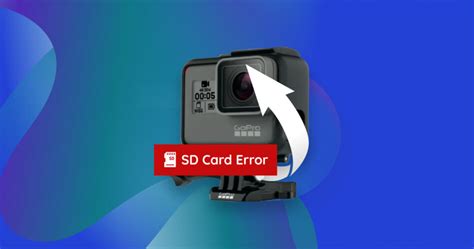 gopro 5 sd card error|GOPRO HERO 5 BLACK SD CARD ERROR .